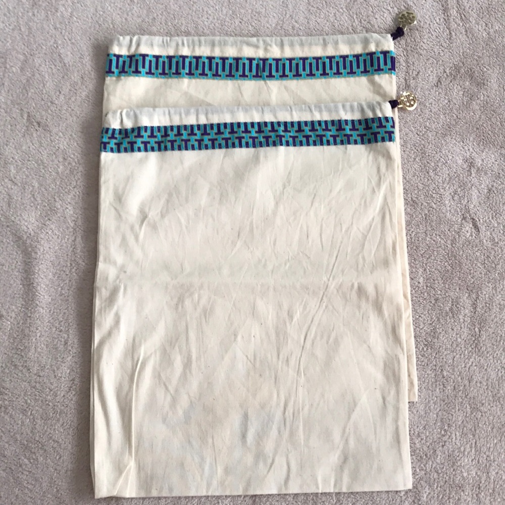 Set of Five Tory Burch Dust Bags